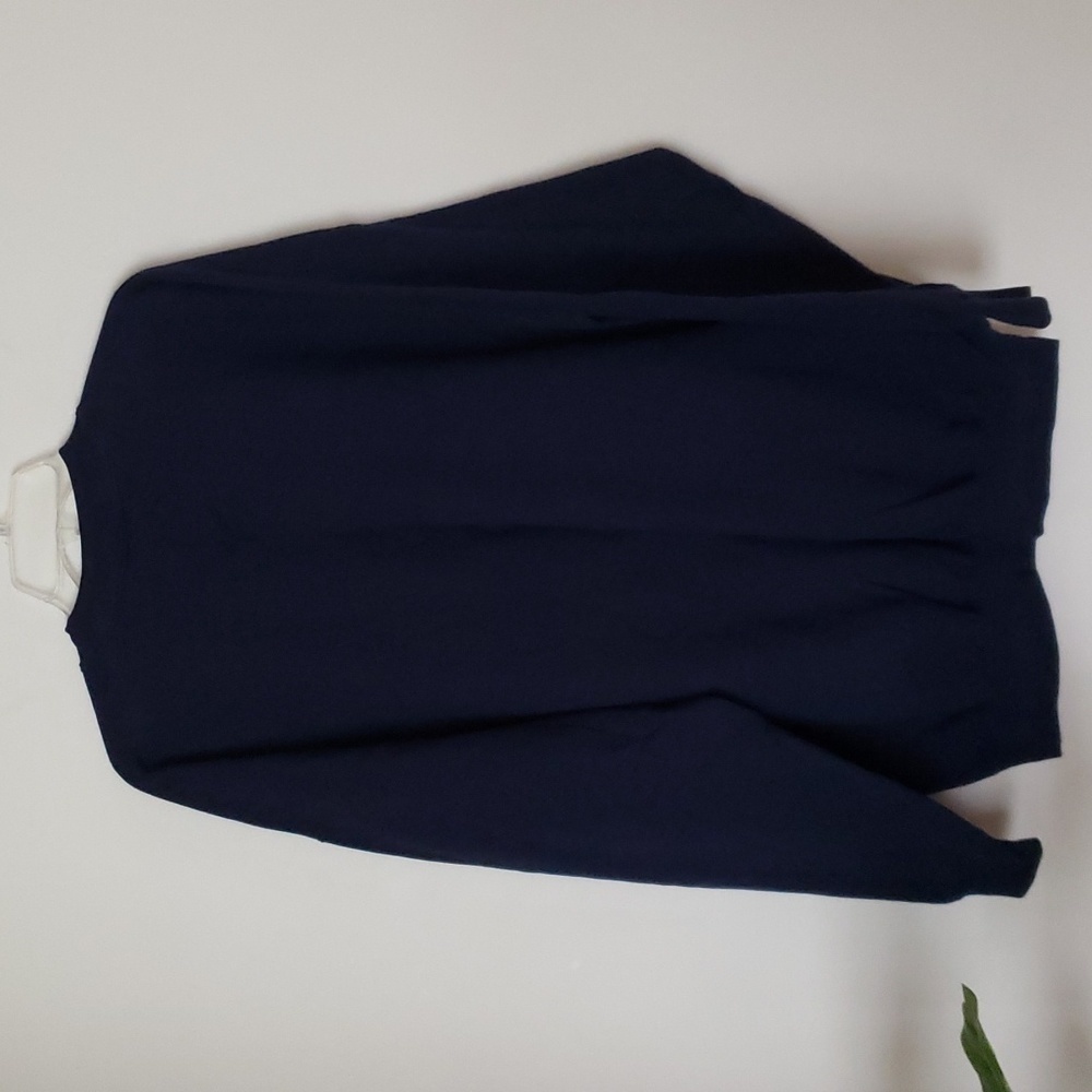 90's "I have issues, what's your problem" oversized sweatshirt, navy blue, 2XL - Picture 4 of 4